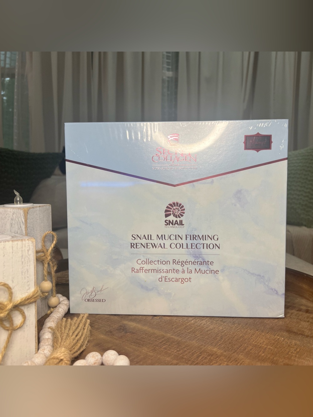 Snail Mucin Firming Renewal Collection Luxury Skincare Gift Set Sealed New